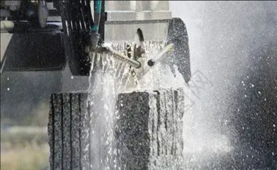 Diamond saw blades for cutting granite